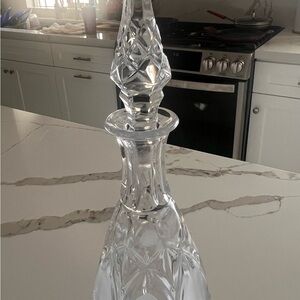 Elegant Crystal Decanter